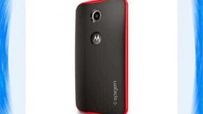 Spigen Neo Hybrid - Funda para Google Nexus 6 color rojo