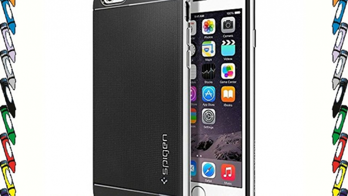 Spigen SGP11033 - Funda Neo Hybrid Series para Apple iPhone 6 (4.7) plateado