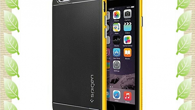 Spigen SGP11034 - Funda Neo Hybrid Series Reventon para Apple iPhone 6 (4.7) amarillo