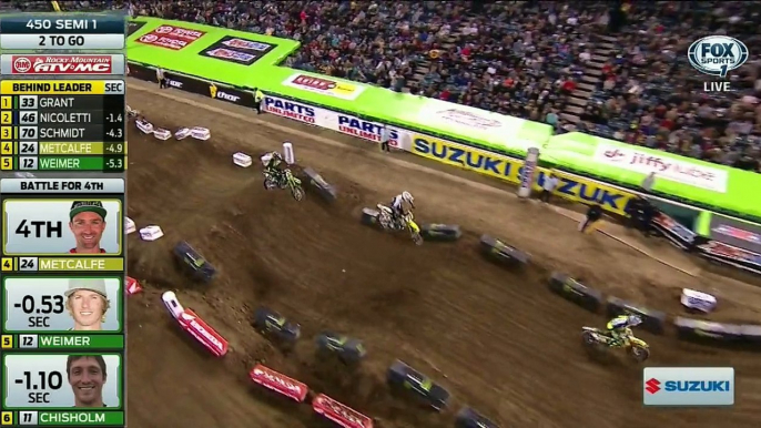 AMA Supercross 2015 Rd 5 Anaheim 3 - Full Race - Part 2