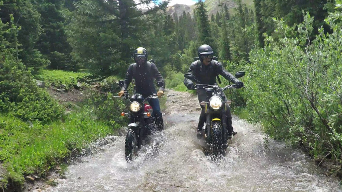 Scramblers in the Rockies! Ducati vs Triumph | ON TWO WHEELS