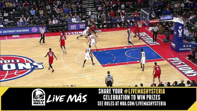 Taco Bell #LiveMasHYSTERIA: Andre Drummond's Buzzer Beater