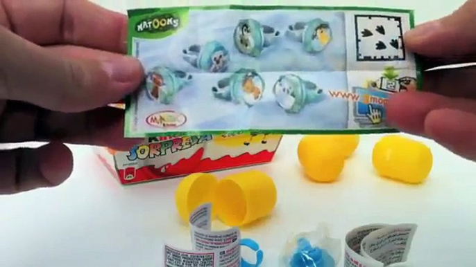 Nattons Collection Kinder Surprise Egg Unboxing - Kidstvsongs