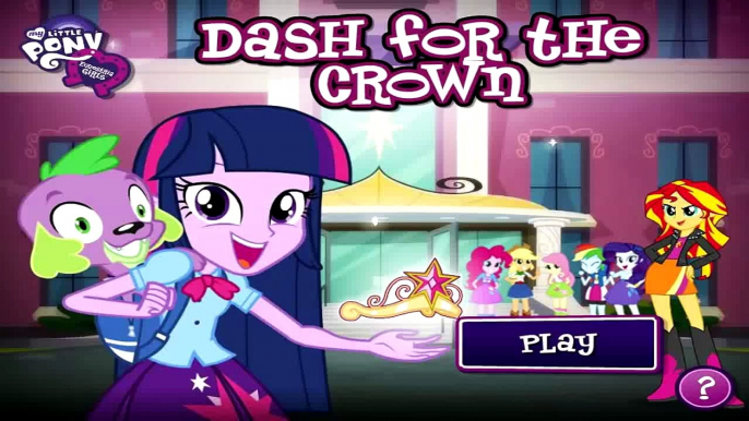 My Little Pony Equestria Girls Rainbow Rocks - Dash For The Crown - New 2015 Game