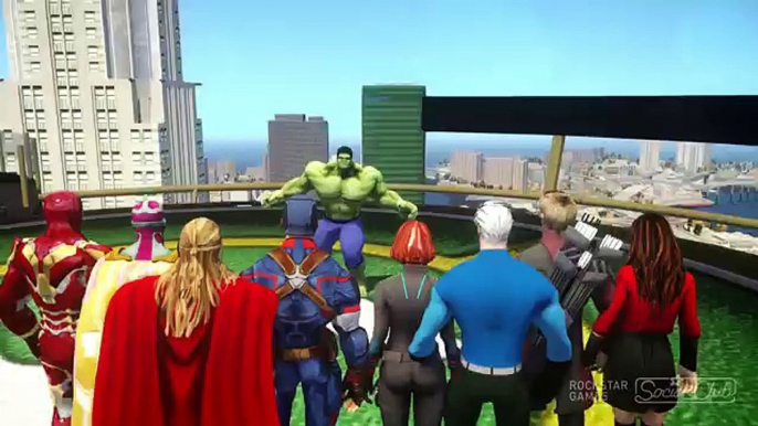 HULK VS THE AVENGERS - EPIC BATTLE