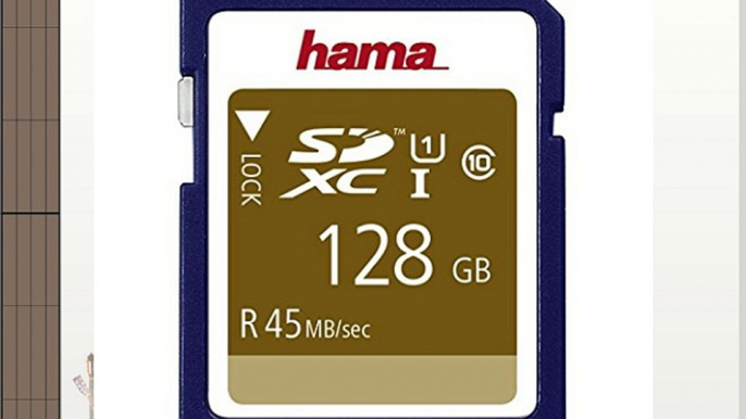 Hama 128Gb SDXC - Tarjeta de memoria (128 GB Secure Digital Extended Capacity (SDXC) 45 MB/s