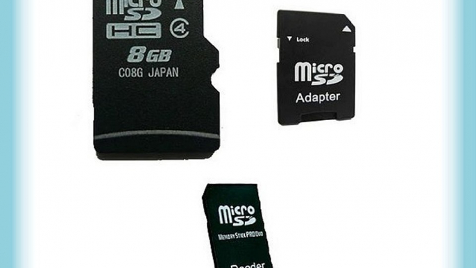 Komputerbay - Tarjeta de memoria microSD con adaptadores para cámara de vídeo Sony HDD DCR-SR82