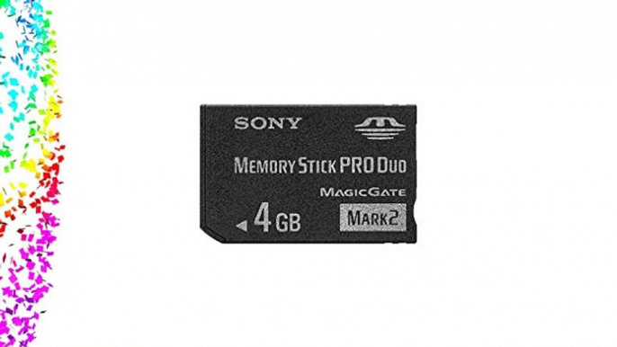 Sony MS-MT4GN - Tarjeta de memoria Sony Memory Stick de 4 GB (32 Mb/s)