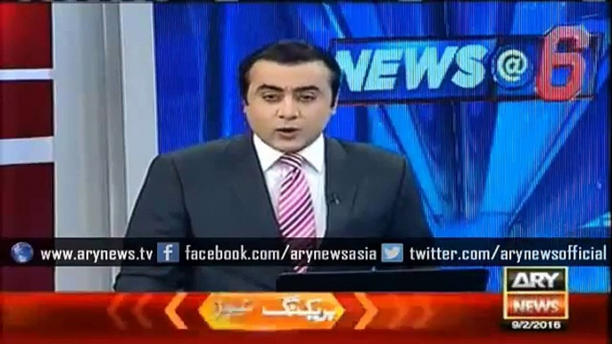 Govt And PIA Employees Together -Ary News Headlines 10 February 2016 ,