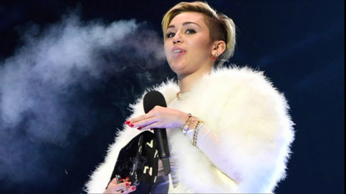 Miley Cyrus Flaunts Her Taped Nipples