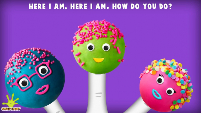 Jelly Bean, Ice Cream, Jelly, Cake Pop and Lollipop Finger Family Songs