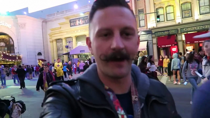 We Got To Ride On A Float In The Mardi Gras Parade At Universal Studios Orlando!!!