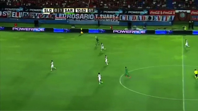 Se salvó del segundo. San Lorenzo 0 - Sarmiento 1. Fecha 2. Primera División 2016