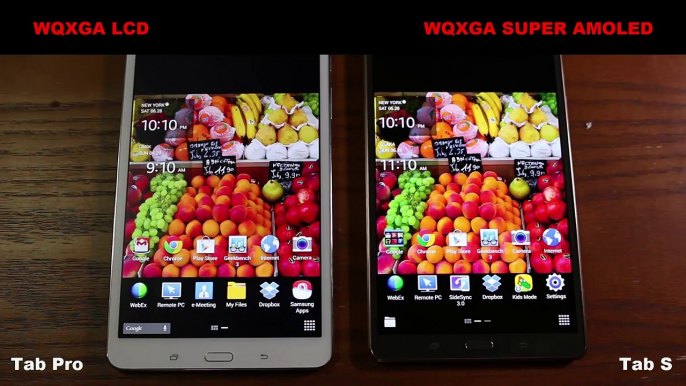 Samsung Galaxy Tab S 8.4 vs Samsung Galaxy Tab Pro 8.4 Full Comparison