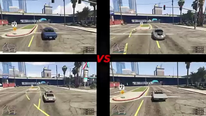 Stirling GT vs Casco vs Pigalle vs Coquette Classic (GTA5 Online Ill-Gotten Gains Part 1 Update)