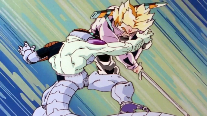 DBZ Kai Fandub Trunks Vs Frieza Part 2