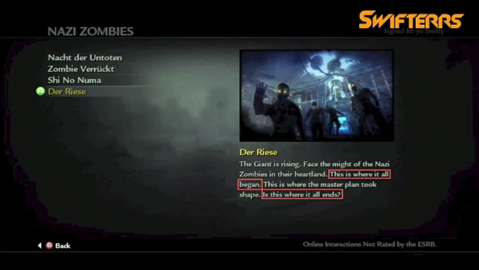 Black Ops 2 Zombies DLC MAP PACK 4 RETURNING TO DER RIESE - SECRET DLC 4 MAP HINTED + PROOF - Theory