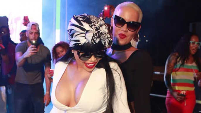 Blac Chyna and Amber Rose Stretch Out Their Time and Pants in Trinidad