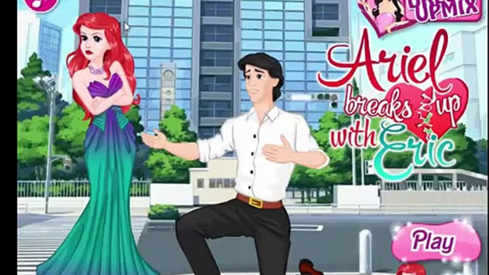 Disney Princess Game - Ariel Breaks Up With Eric - Best Disney Princess Dress Up Games For Girls