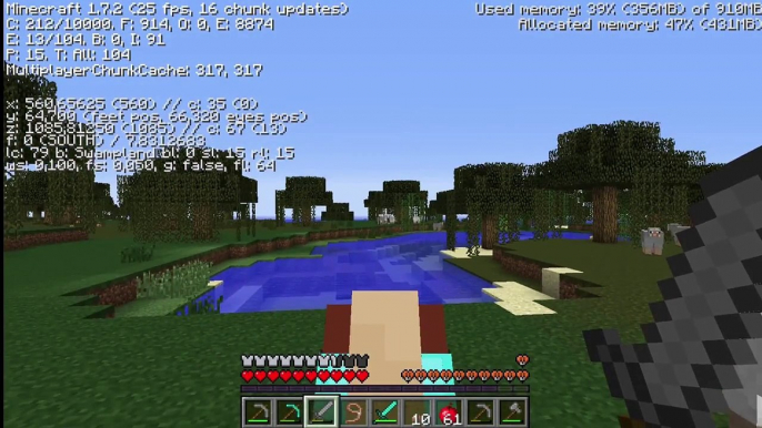 Minecraft: singleplayer deel 31 1.7 survival summon fail