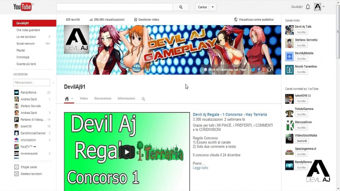 Devil Aj Regala - 1 Concorso - Vincitore Terraria