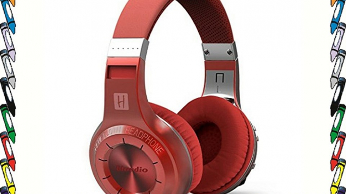 Bluedio - H-Turbine(Shooting Brake) Auriculares Inalámbricos Bluetooth 4.1 (Rojo)