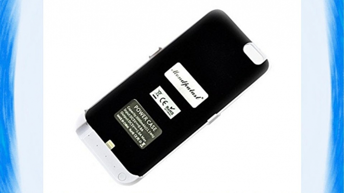 mondpalast@Blanco USB Externos 3000 mah batería Funda Cargador Para Apple iphone 6 IPHONE 6