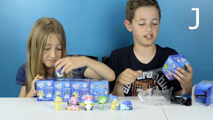 INSIDE OUT MYSTERY MINIS ALPHABET AEROBICS CHALLENGE! Disney Pixar Funko Toys Video Pt. 2 by PLP TV