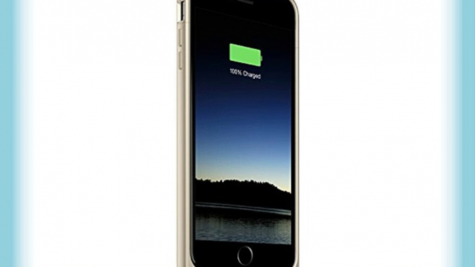 Mophie Juice Pack - Carcasa con batería para Apple iPhone 6 Plus 2600 mAh color dorado