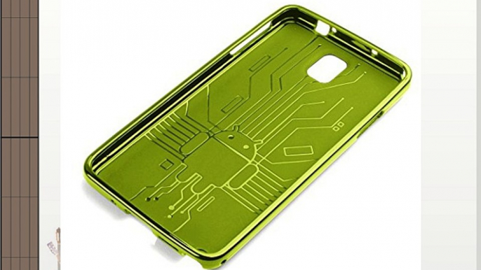 Funda Circuito Cruzerlite Bugdroid para Samsung Galaxy Note 3 - Verde