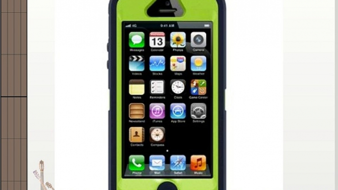 OtterBox Defender - Funda para móvil Apple iPhone 5 (resistente a rayones resistente a golpes)