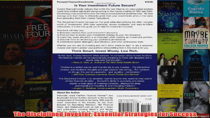 Download PDF  The Disciplined Investor Essential Strategies for Success FULL FREE