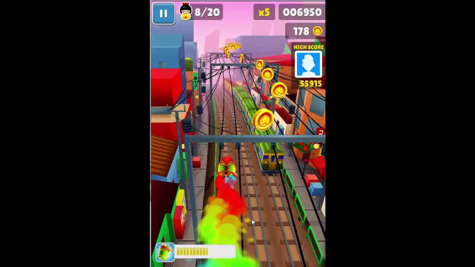 SUBWAY SURFERS: SEOUL (iPhone Gameplay Video)