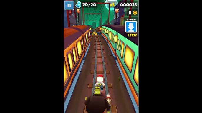 Subway Surfers Gameplay on PC | My record is 732355