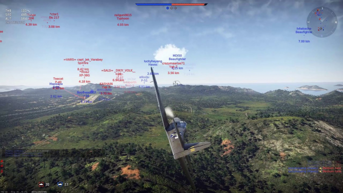 War Thunder: Arcade Aviation Battle - USA - Tier III - [Domination] New Guinea