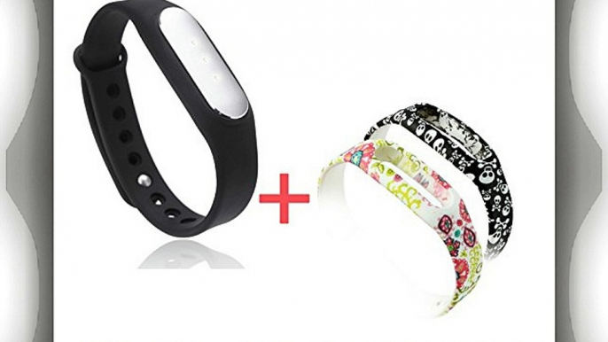 Xiaomi Mi Band Pulsera inteligente   Rubility® 2 pulseras de recambio multicolor Correa de