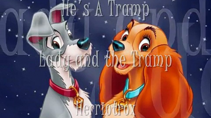 He's A Tramp with Lyrics - Lady and the Tramp