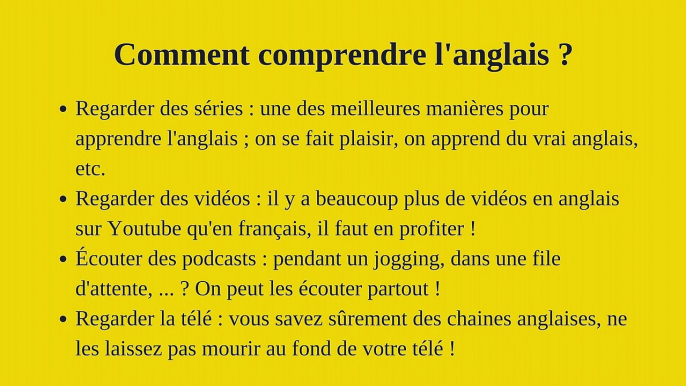 Anglais facile : Apprendre langlais facilement