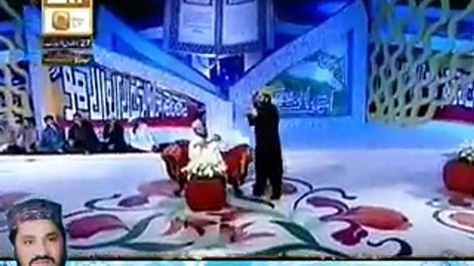 Dar e nabi par Zulfiqar Ali Hussaini withTasleem sabri in Shab e qadr 2016 live Mehfil e naat qtv 27