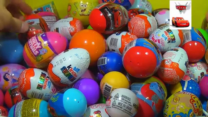 Киндеры 2015 Disney Pixar Cars Surprise Egg! 1 of 80 Surprise eggs Kinder Surprise Eggs!