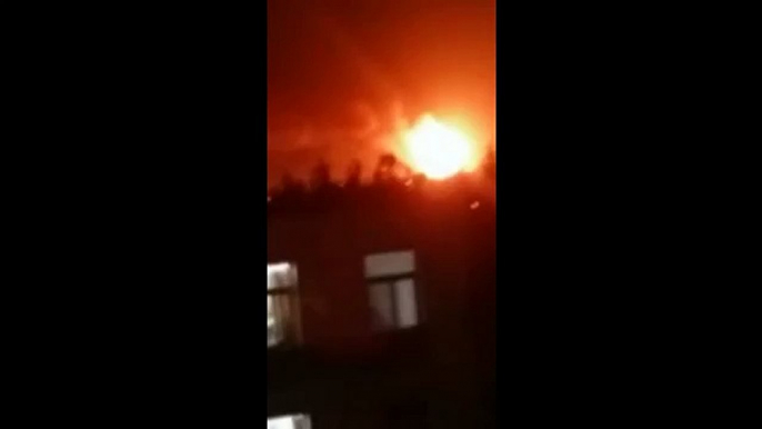 WATCH: Tianjin chemical warehouse explosion in China, followed by massive fire