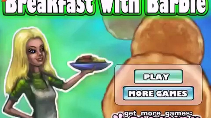 barbie breakfast cooking recipe game baby games Baby and Girl games and cartoons 85YVPuI2AyM