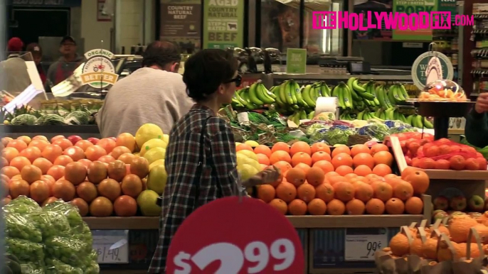 Lily Collins Asked About Her Relationship With Nick Jonas While Shopping At Whole Foods 2.
