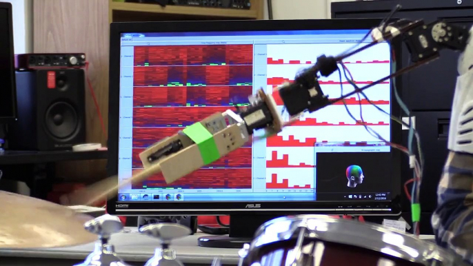 3rd Robotic Arm lets you play Drums like a God!