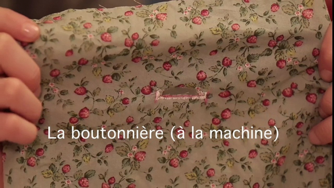 DIY : Comment coudre une boutonnière