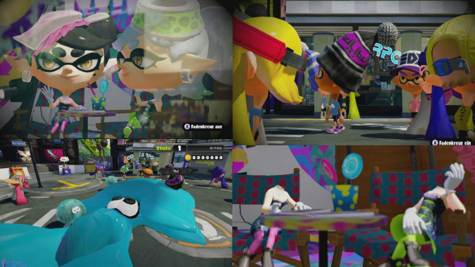 Splatoon Hacks - Headless Inklings, Giant Head Inklings + more weirdness