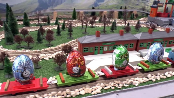 Surprise Egg Unboxing Thomas The Train same as Kinder Egg Surprise Toys James Percy Kids