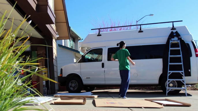 Elle fabrique son Camper Van en 32 mois - Time lapse impressionnant