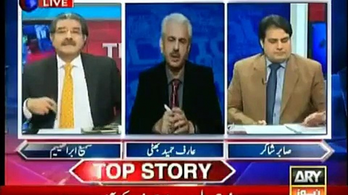 Arif hameed bhatti's amazing comments on press release of MQM