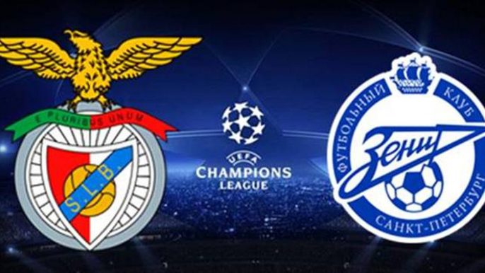 Benfica 1-0 Zenit UEFA Champions League - Round of 16 - 1st Leg 16/02/2016